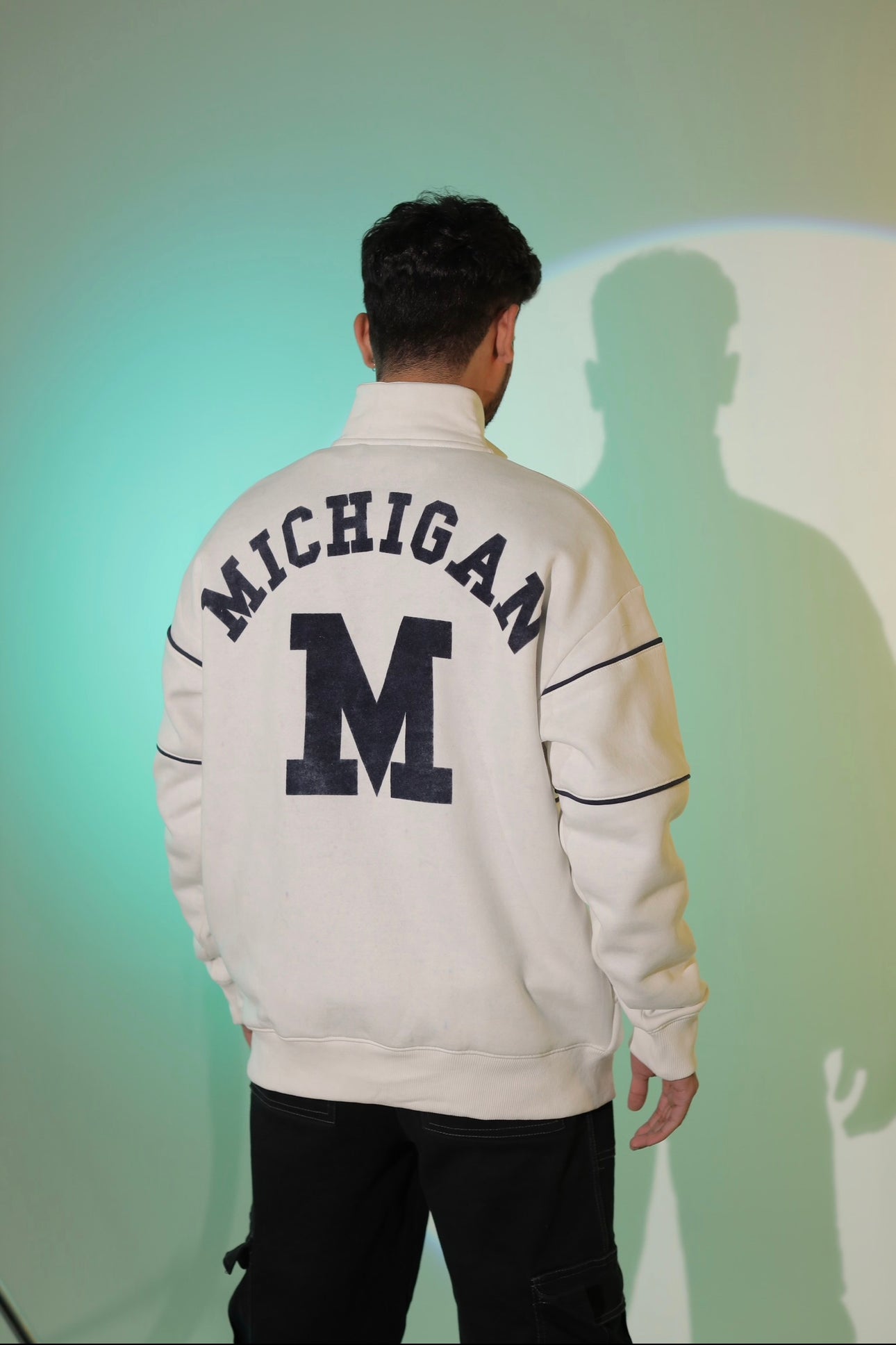 UNISEX WHITE MOCKUP MICHIGAN