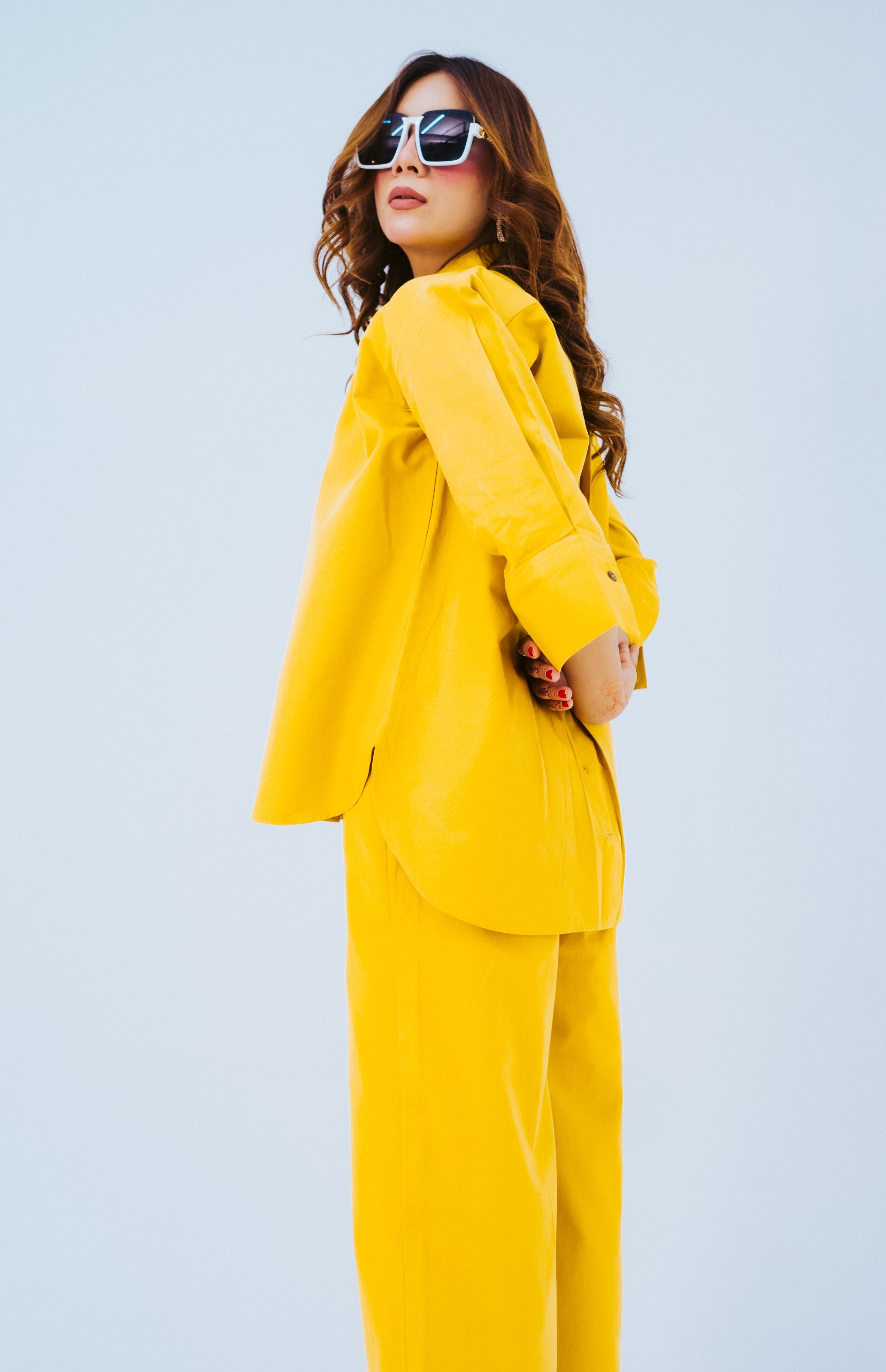 Mustard Yellow Summer Cord Set