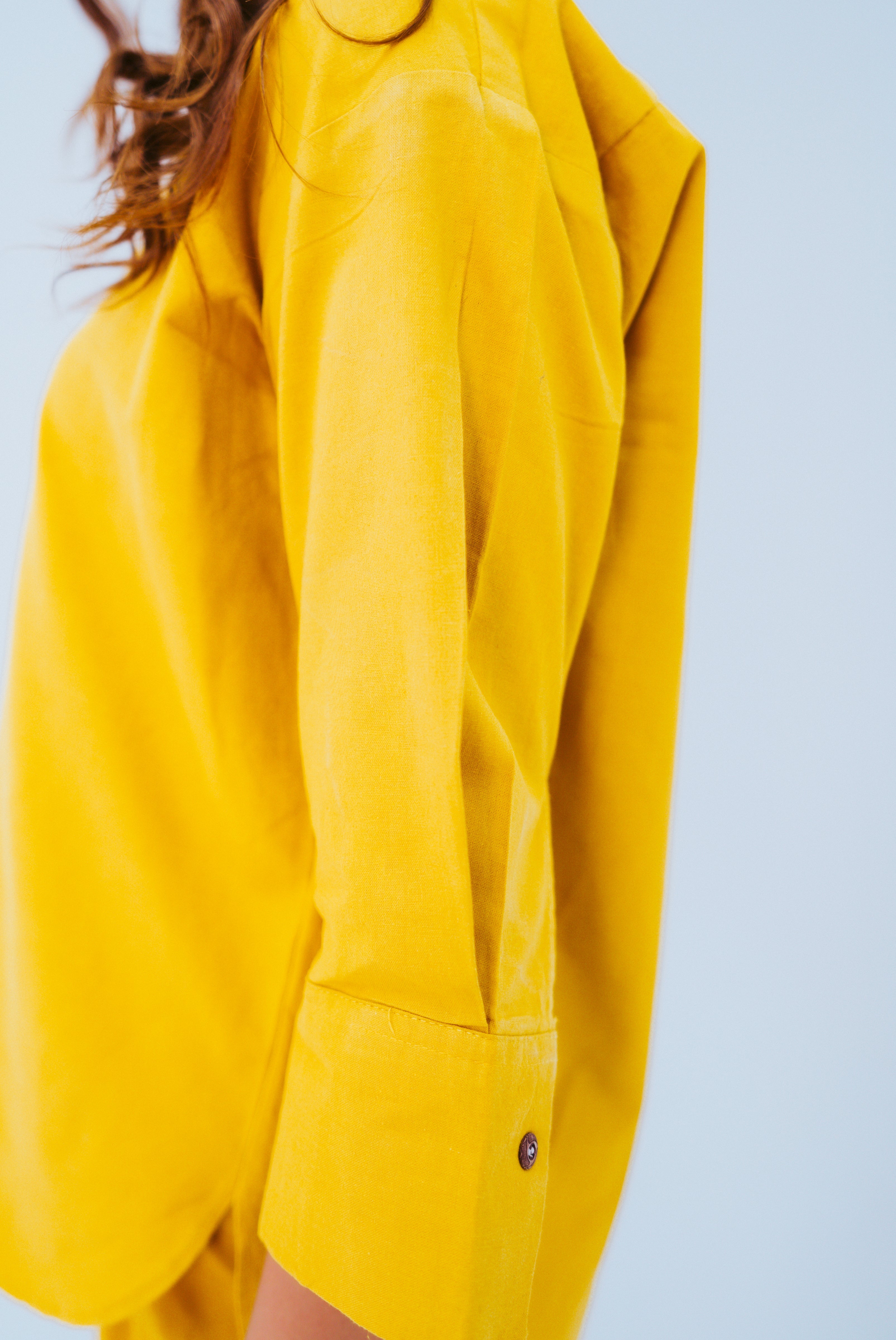 Mustard Yellow Summer Cord Set