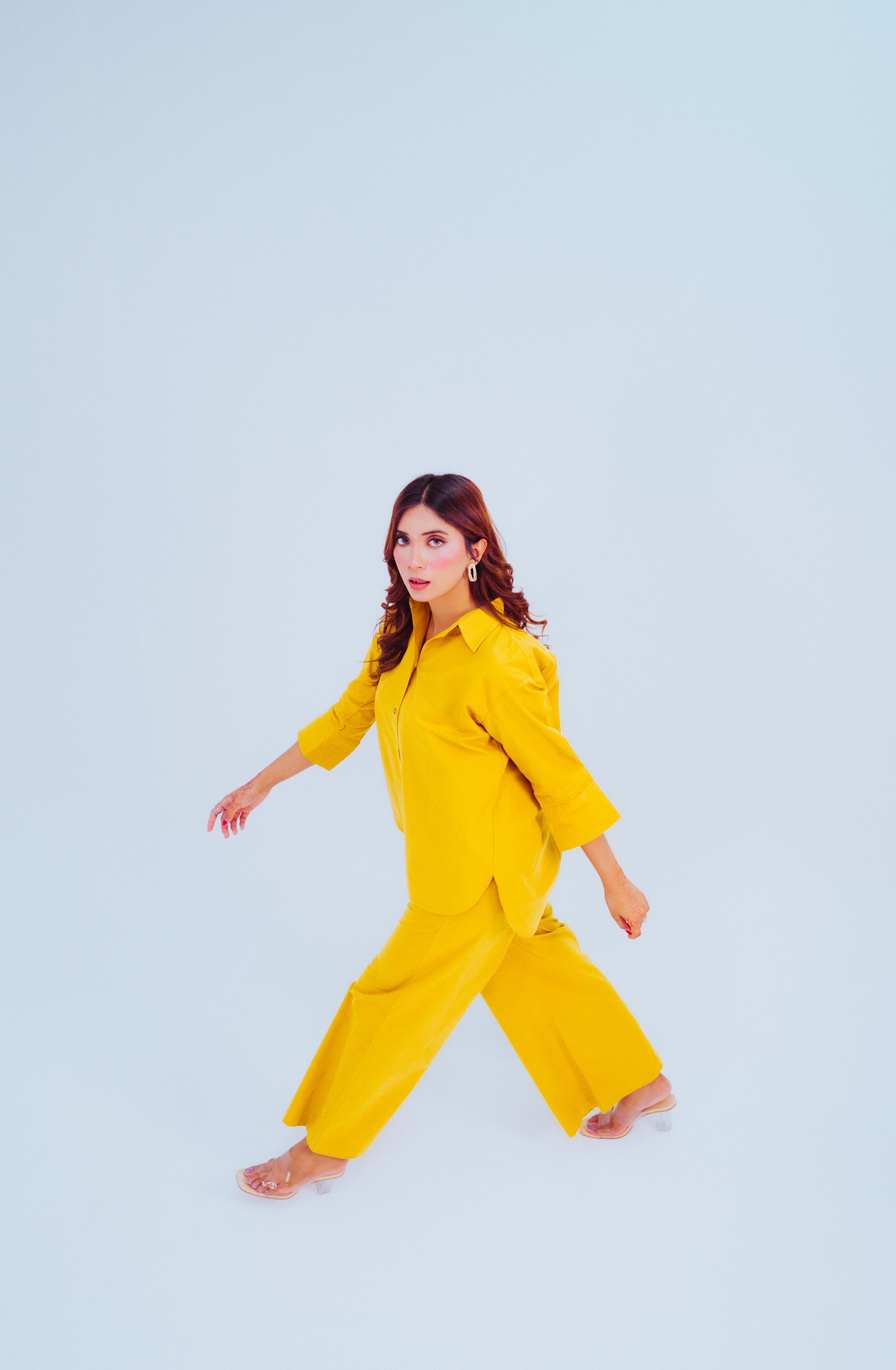 Mustard Yellow Summer Cord Set