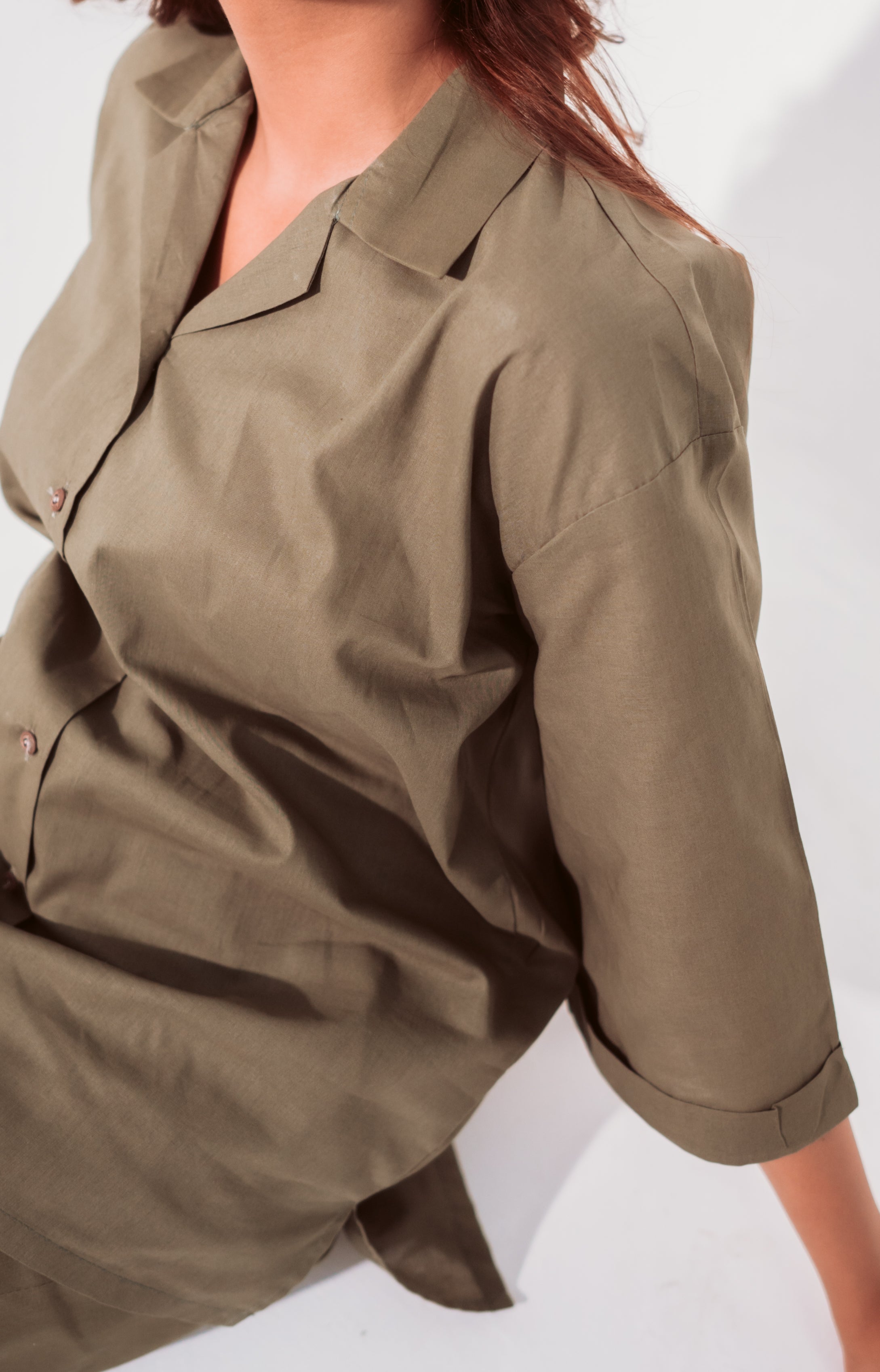 Army Green Summer Cord Set