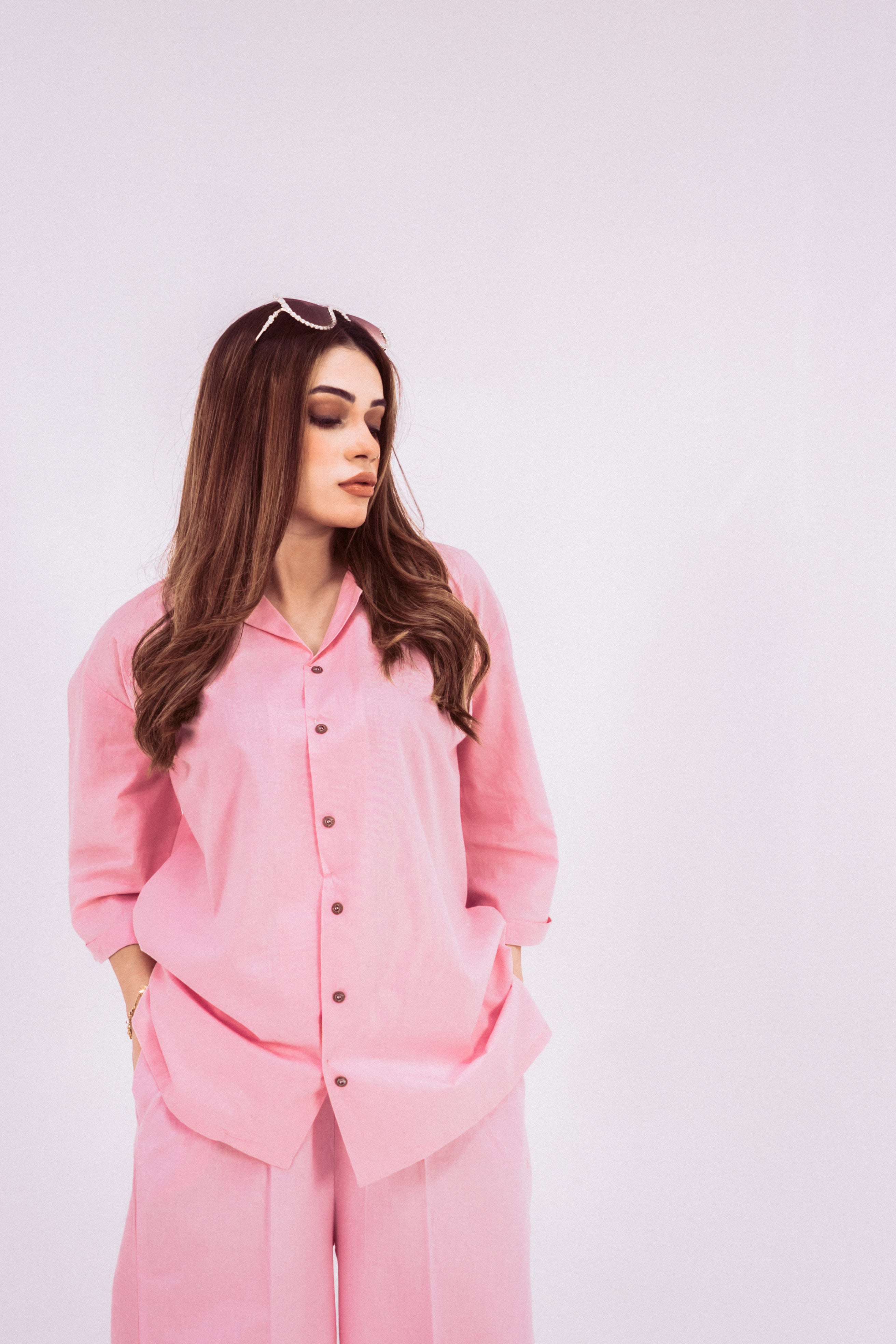 Pale Pink Summer Cord Set