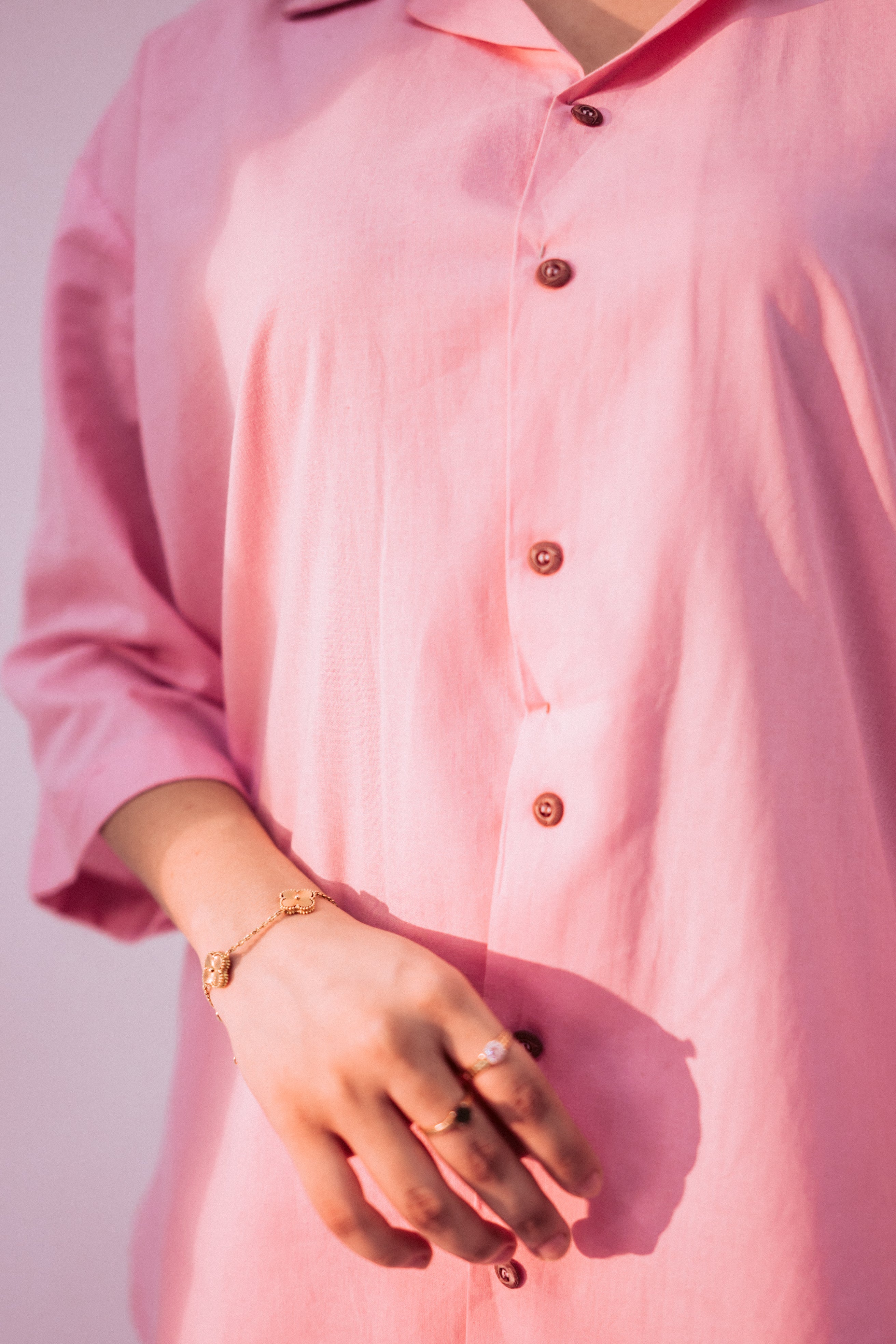 Pale Pink Summer Cord Set