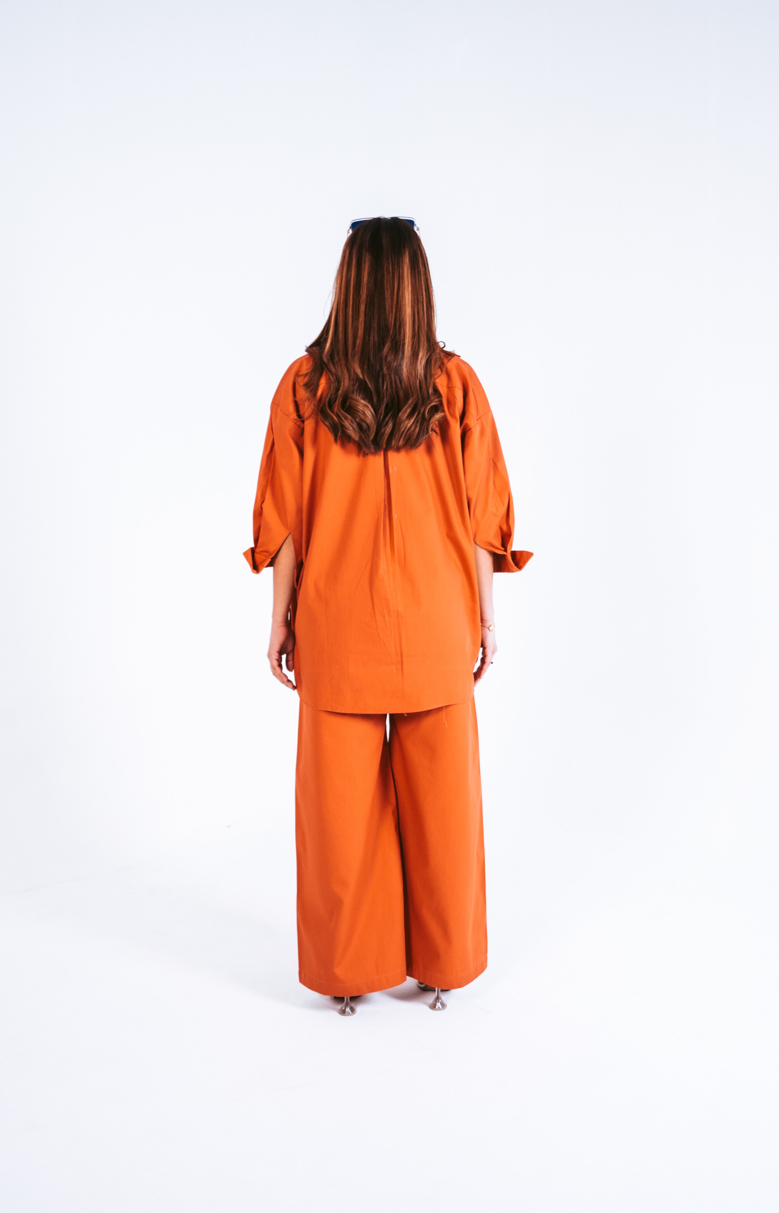 Burnt Orange Summer Cord Set