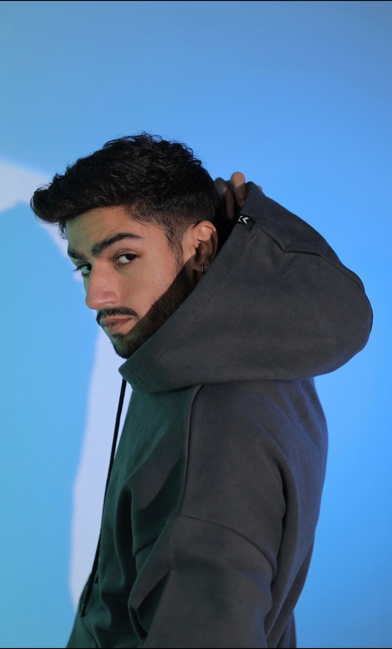 UNISEX CHAROAL GREY HEAVY WEIGHT HOODIE