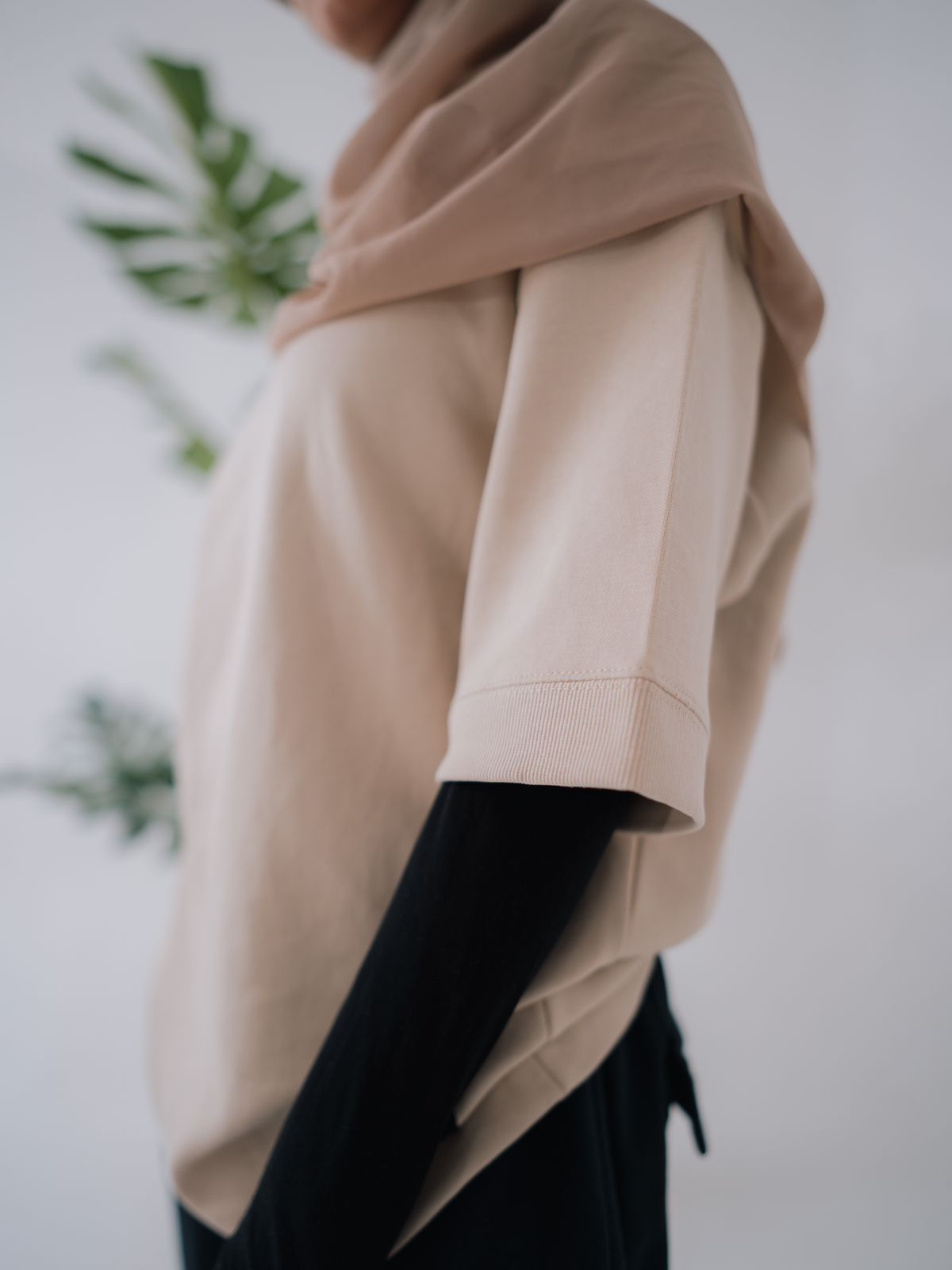 Premium Unisex Cream Oversized Tee Shirt