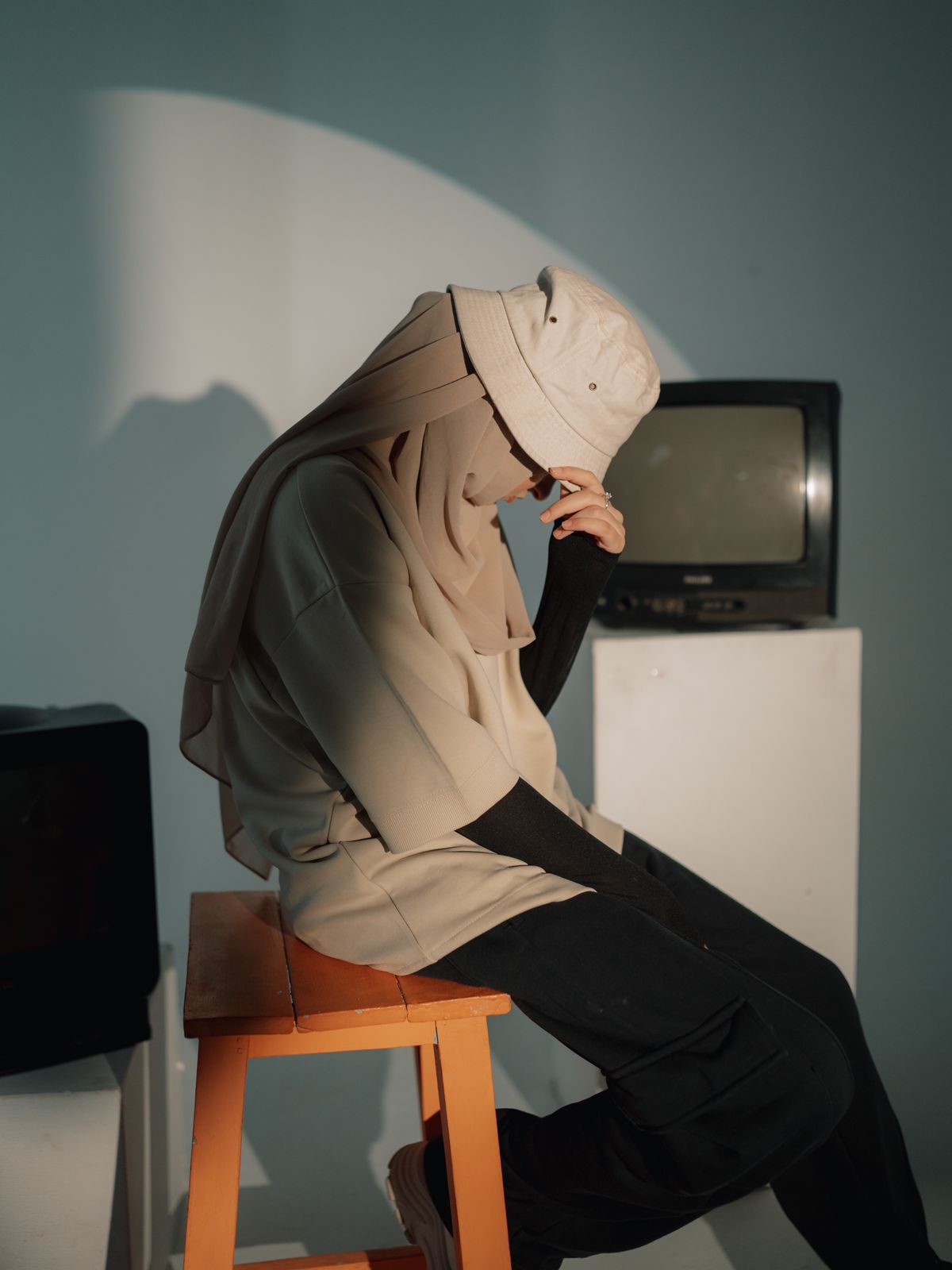 Premium Unisex Cream Oversized Tee Shirt