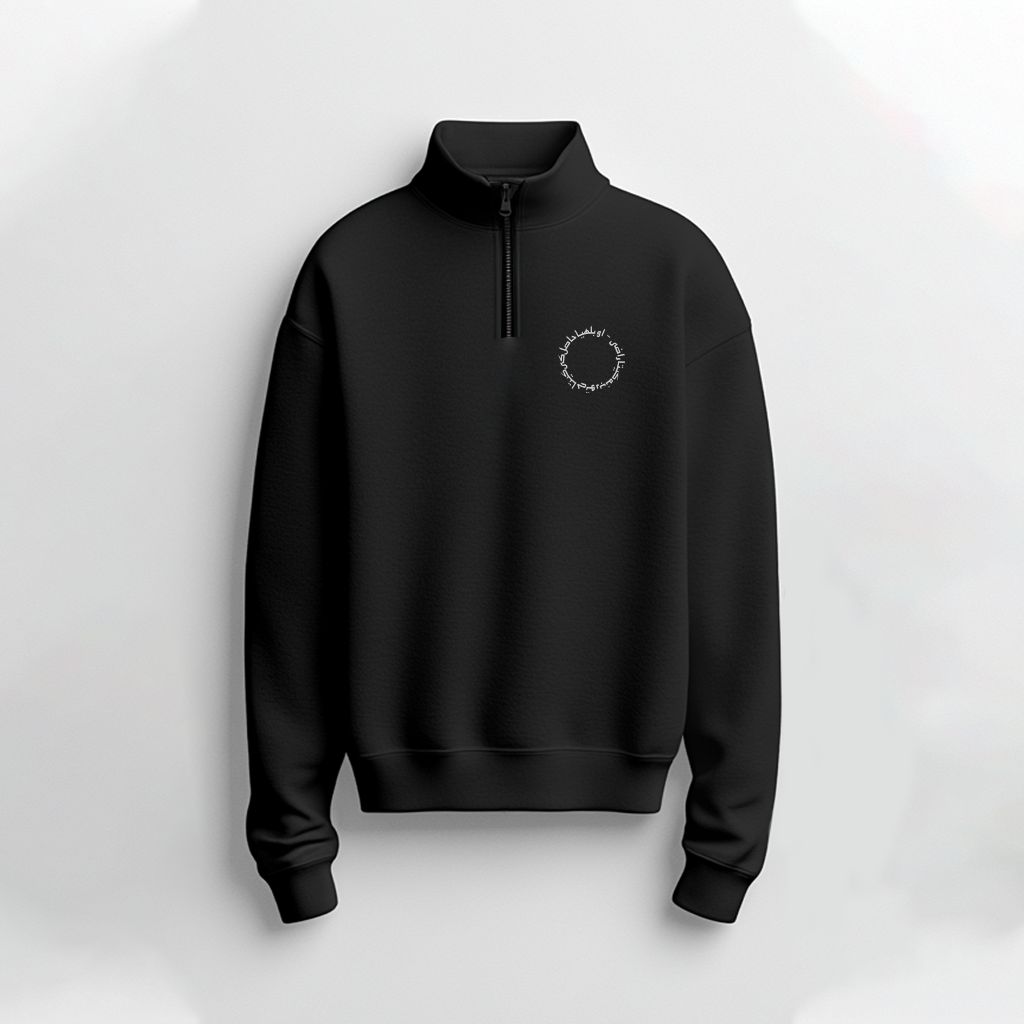 BEYOUNG BULLEYA BLACK MOCK-NECK